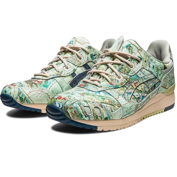 Asics Shoes - 🌍 Atmos x ASICS Gel Lyte 3 OG 'Aged Map' 🌟 Sz W6.5 & W7.5 (1201A856-300) 👟 Ships